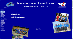 Desktop Screenshot of nsu-leichtathletik.de